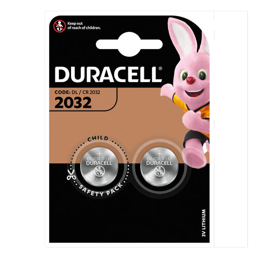 DCL-CR2032-2 - литиевая батарейка Duracell CR2032, 3 В (2 шт. в блистере)