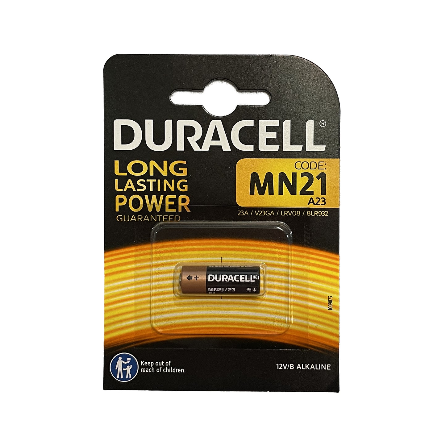 DCL-MN21-1 - батарейка Duracell MN21 (1 шт. в блистере)