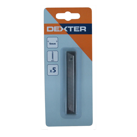 DXR-995853 - набор лезвий для модельного ножа Dexter, ширина лезвия: 9 мм, 5 штук в наборе