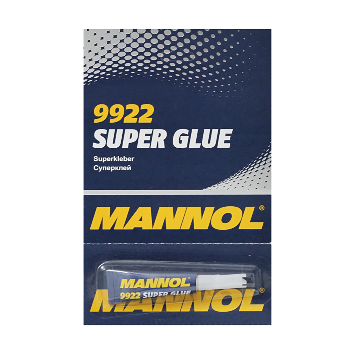 MAN-9922 - суперклей Mannol 9922, тюбик: 3 гр.