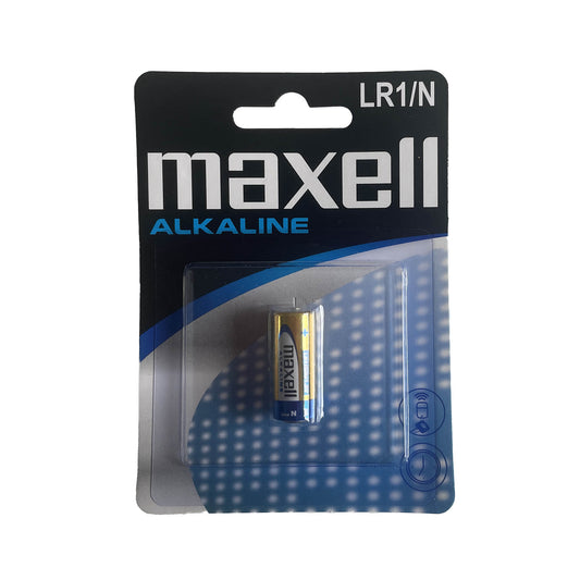 MAX-LR1-1 - щелочная батарейка Maxell LR1/N/LADY (1 шт. в блистере)