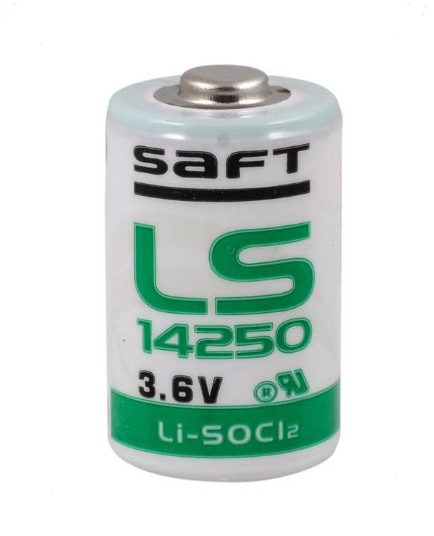 SF-LS14250 - литий-тионилхлоридная батарейка (Li-SOCl2) SAFT LS14250, 3,6 В