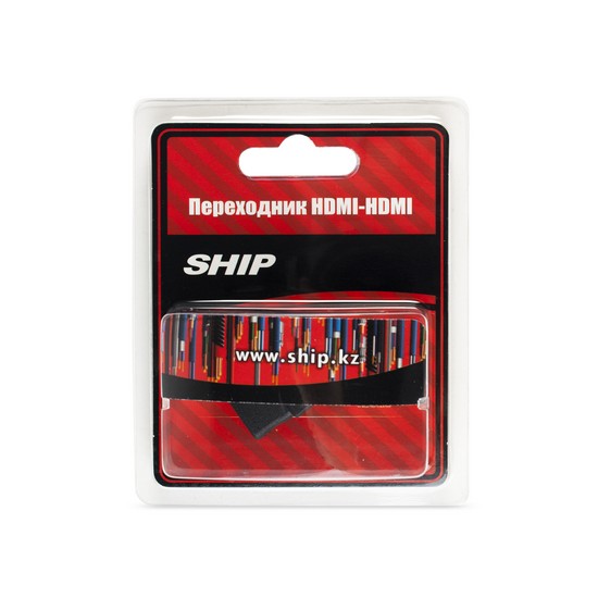 SH-AD106B - переходник HDMI на HDMI SHIP AD106B, Female x Female, упаковка: блистер