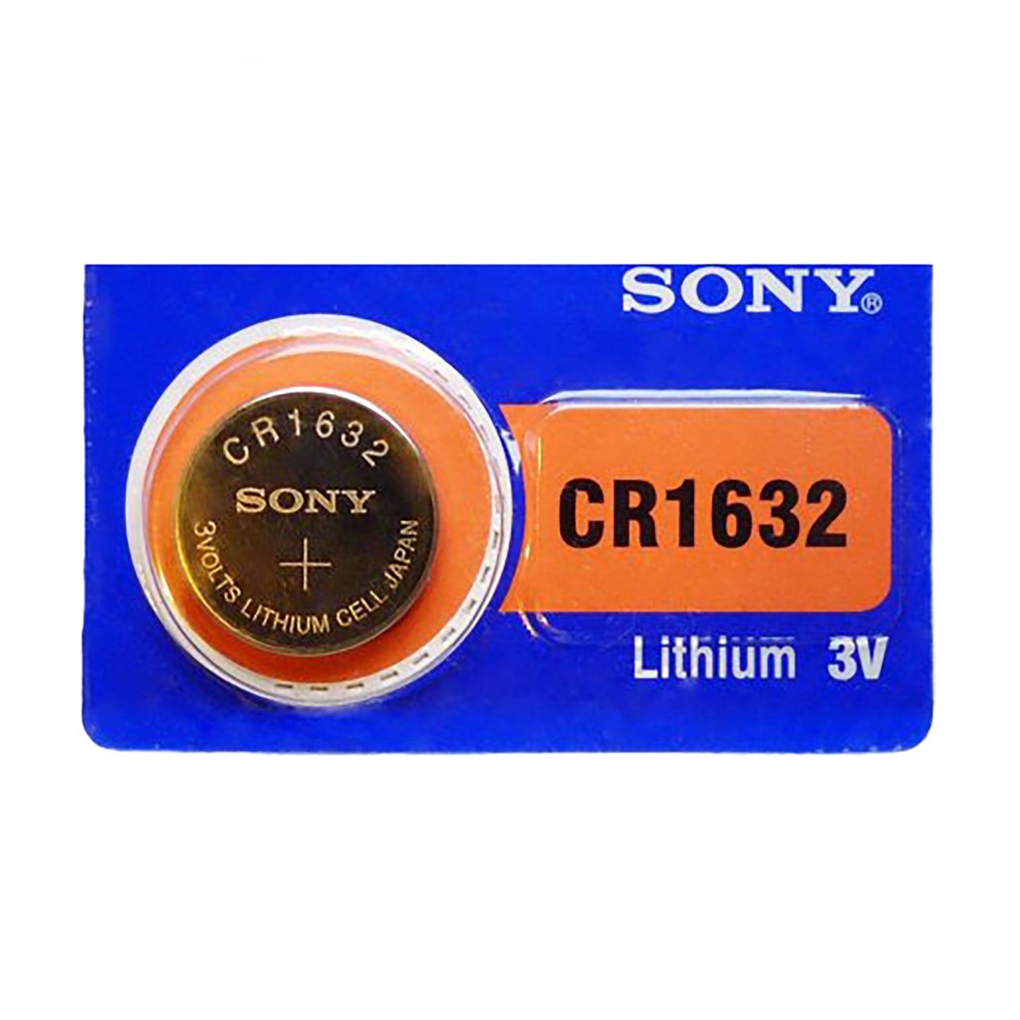 SON-CR1632-1 - батарейка Sony CR1632, 3 В (1 шт. в блистере)