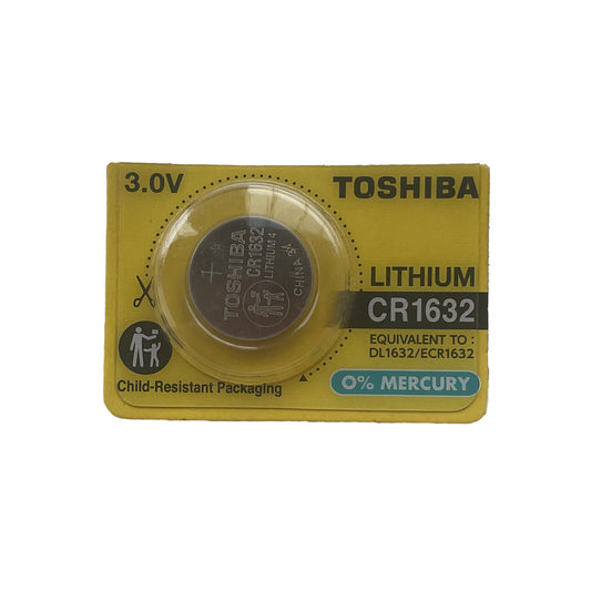 TSH-CR1632-1 - дисковая батарейка Toshiba CR1632, 3 В (1 шт. в блистере)