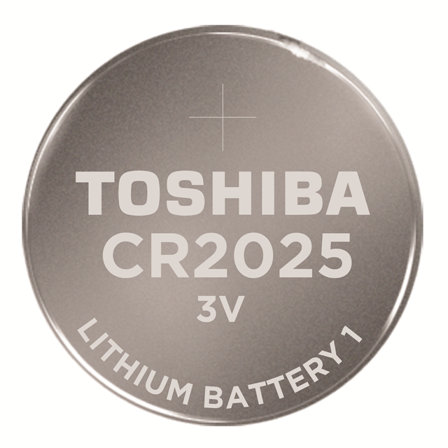 TSH-CR2025-1 - батарейка Toshiba CR2025, 3 В (1 шт. в блистере)