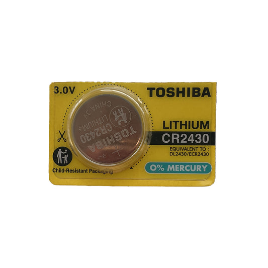 TSH-CR2430-1 - батарейка Toshiba CR2430, 3 В (1 шт. в блистере)